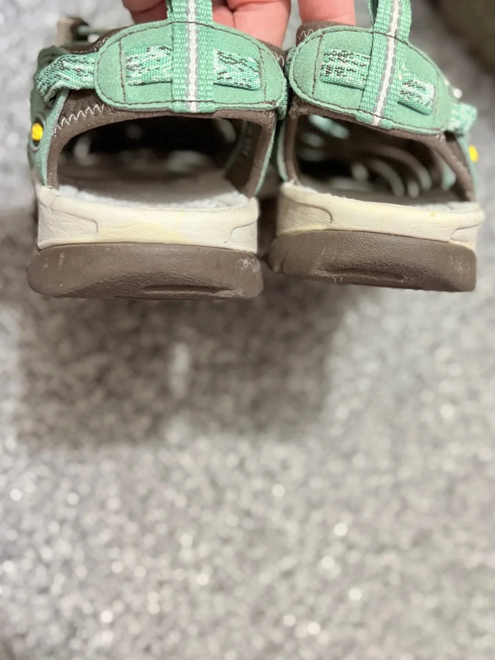 Keen Womens Size 8 Whisper Hiking Water Shoe Sage Green Lily Pad 1016243 Sandals